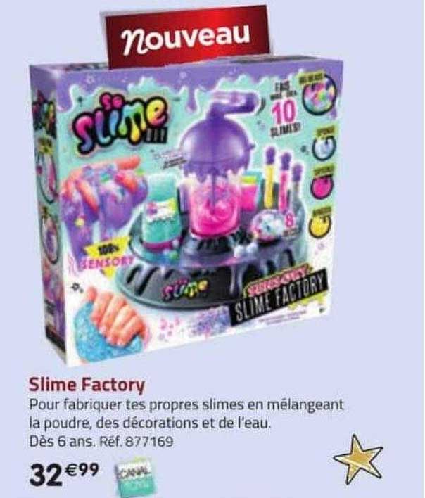 slime factory canal toys