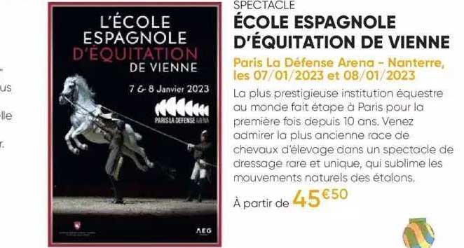 spectacle école espagnole d'équitation de vienne