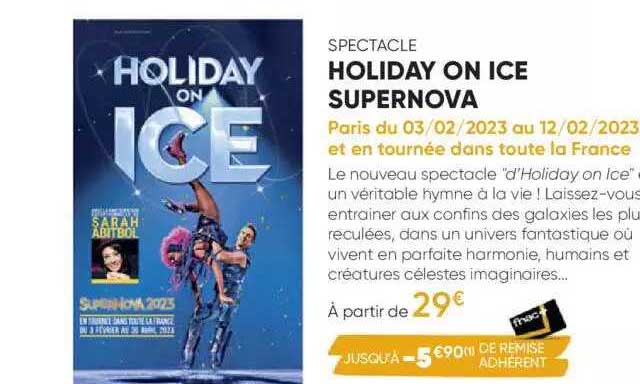 Spectacle Holiday On Ice Supernova