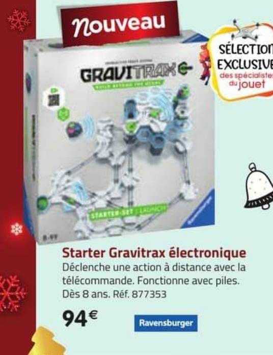 starter gravitrax électronique ravensburger