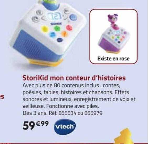 storikid mon conteur d'histoires vtech