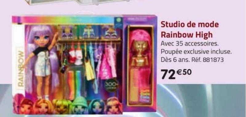 Studio De Mode Rainbow High