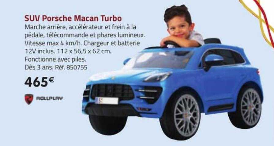 suv porsche macan turbo rollplay