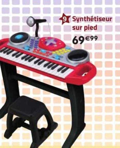 synthétiseur sur pied