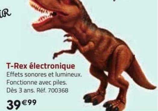 t-rex électronique