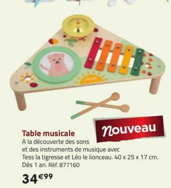 Table Musicale
