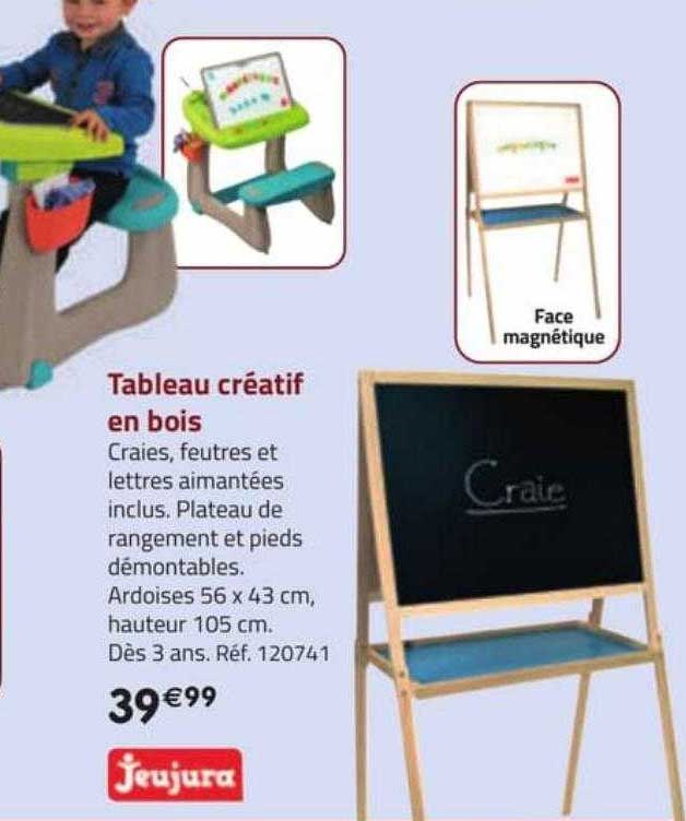 Tableau Créatif En Bois Jeujura