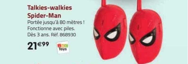 talkies-walkies spider-man imc toys