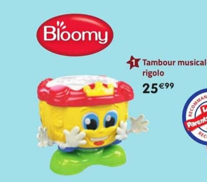 tambour musical rigolo