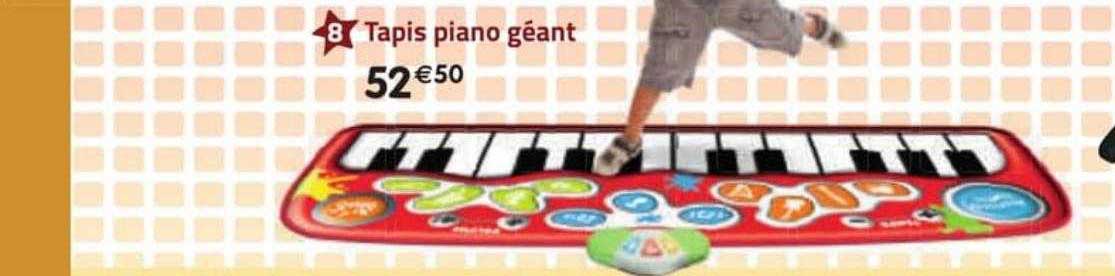 Tapis Piano Géant
