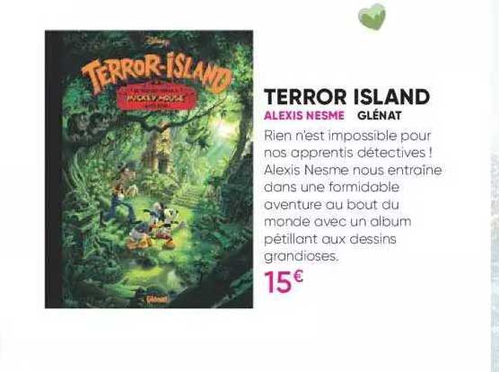 terror island - alexis nesme - glénat