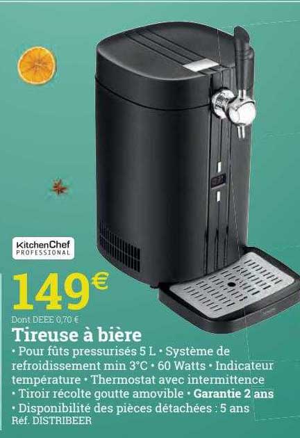 Tireuse à Bière Kitchenchef