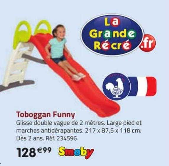 toboggan funny smoby