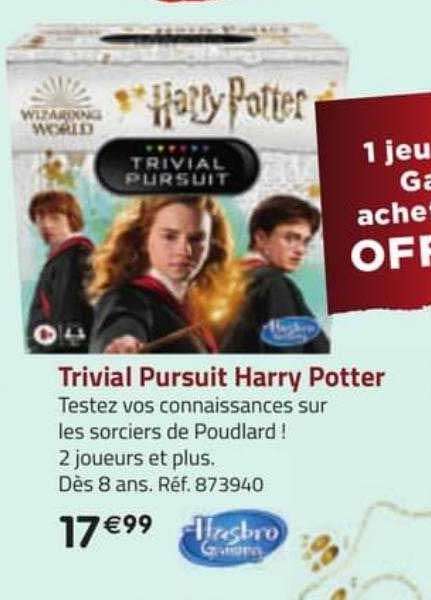 trivial pursuit harry potter hasbro gaming