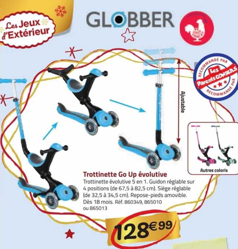 trottinette go up évolutive