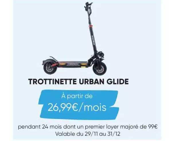 trottinette urban glide