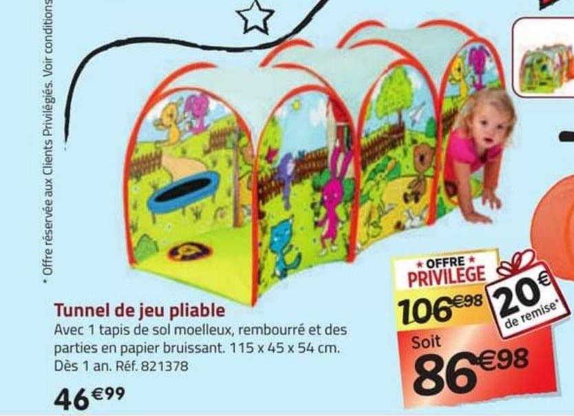 Tunnel De Jeu Pliable