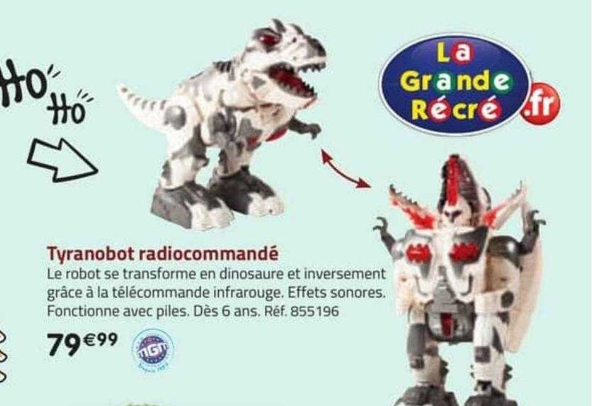 tyranobot radiocommandé