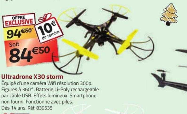 ultradrone x30 storm
