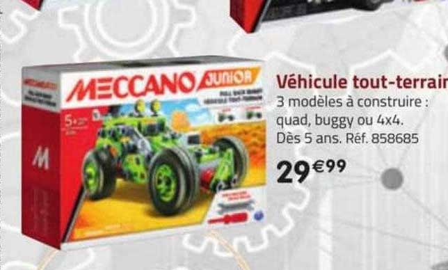 véhicule tout-terrain meccano