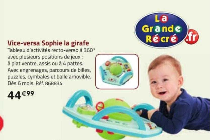 Vice-versa Sophie La Girafe