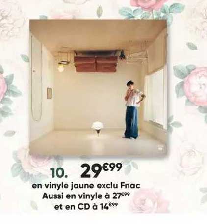 vinyle jaune exclu fnac aussi en vinyle et en cd