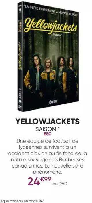Yellowjackets Saison 1 Esc