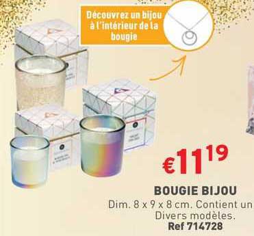 bougie bijou