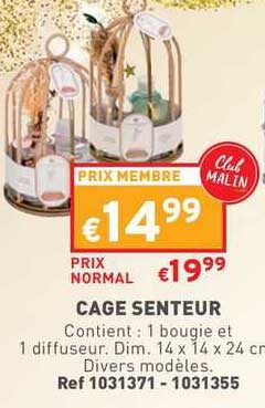 cage senteur