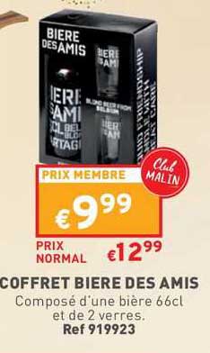 coffret bière des amis