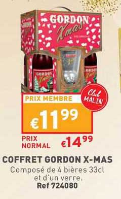 coffret gordon x-mas