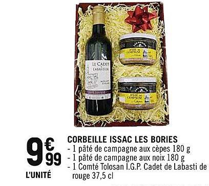 corbeille issac les bories