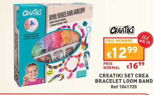 creatiki set crea bracelet loom band