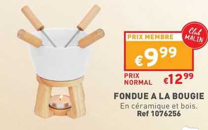 Fondue à La Bougie