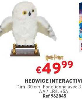 hedwige interactive harry potter