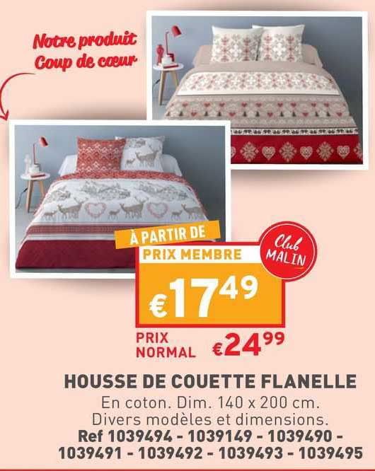 Housse De Couette Flanelle