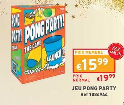 jeu pong party