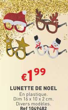lunette de noël