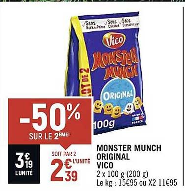 Monster Munch Original Vico