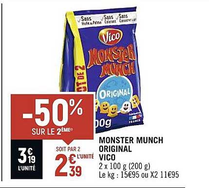 Monster Munch Original Vico