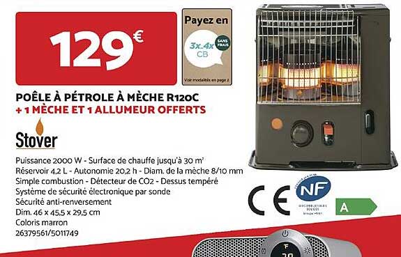 Bricomarche Poele A Petrole