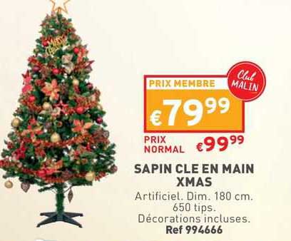 sapin clé en main xmas