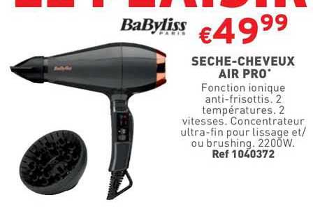 sèche-cheveux air pro babyliss paris