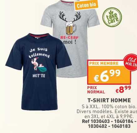 t-shirt homme