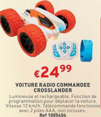 voiture radio commandée crosslander
