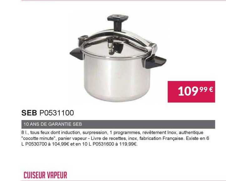 10 ans de garantie seb