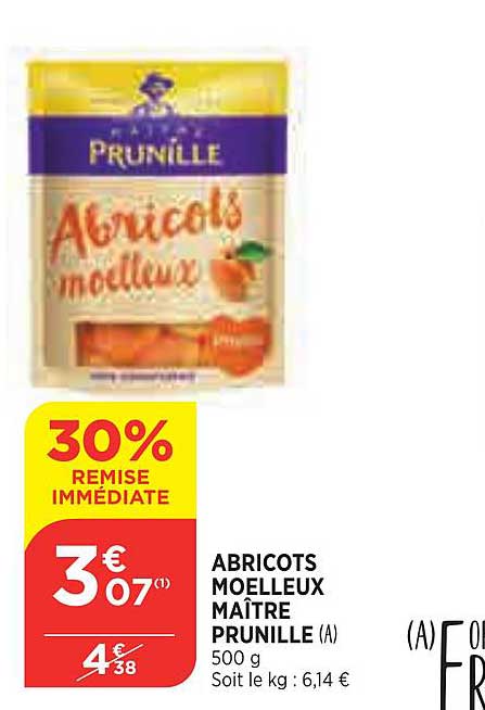 abricots moelleux maître prunille