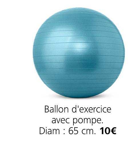 Ballon D'exercice Avec Pompe