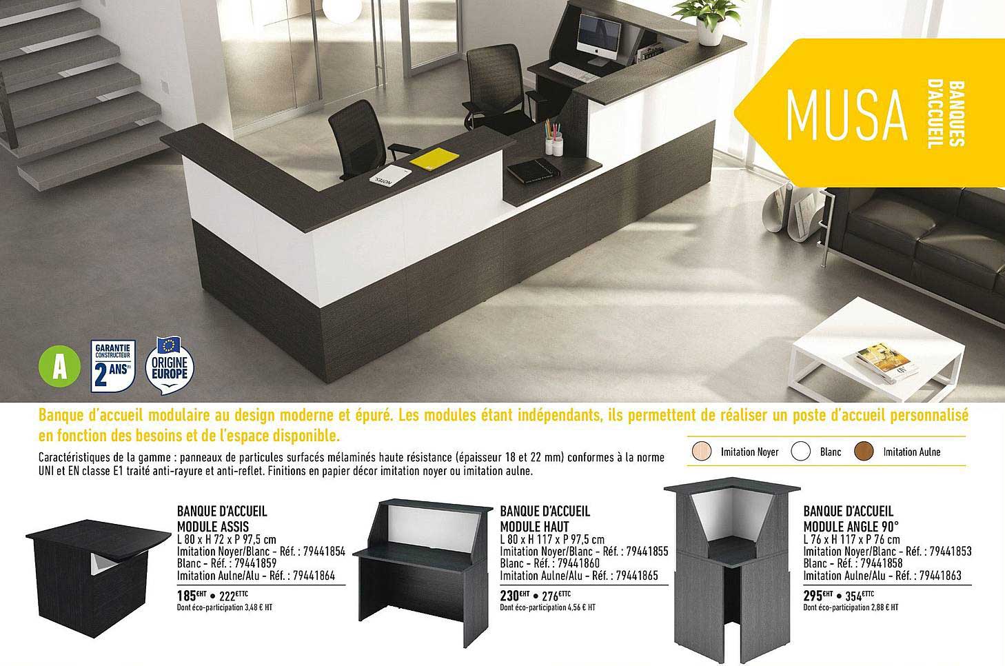 banque d'accueil musa