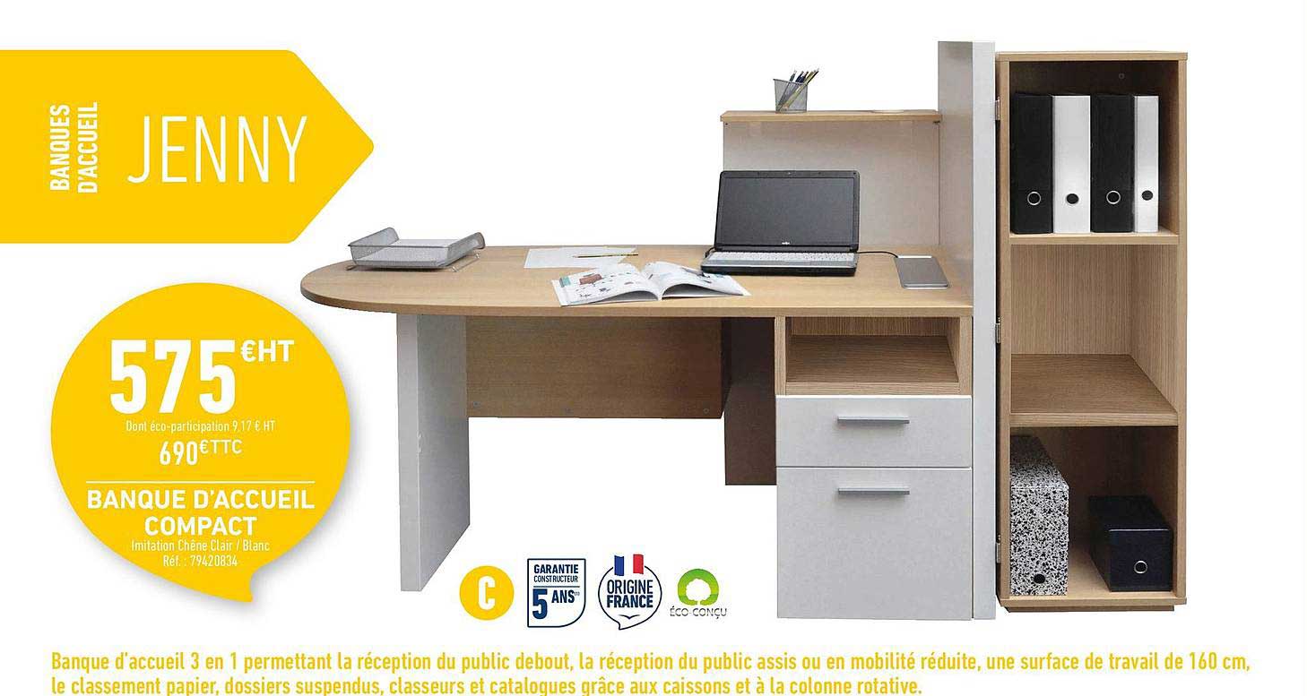 banques d'accueil jenny